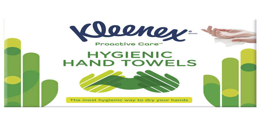 Kleenex Proactive Care Hand Towels Οι πετσέτες μιας χρήσης χεριών για την αποφυγή μεταφοράς βακτηρίων!